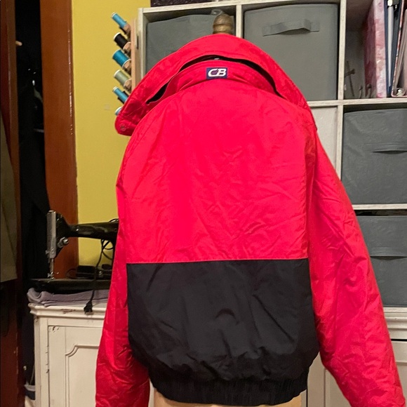 Women's Red and Black Ski Jacket - Picture 3 of 7